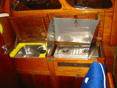 Hout Motorboot Sneepa Sundance Foto 11