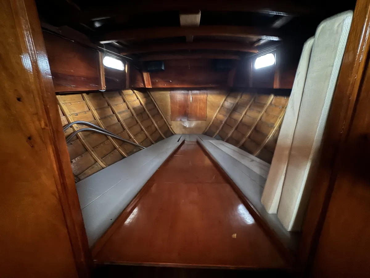 Hout Motorboot Sneepa Plump