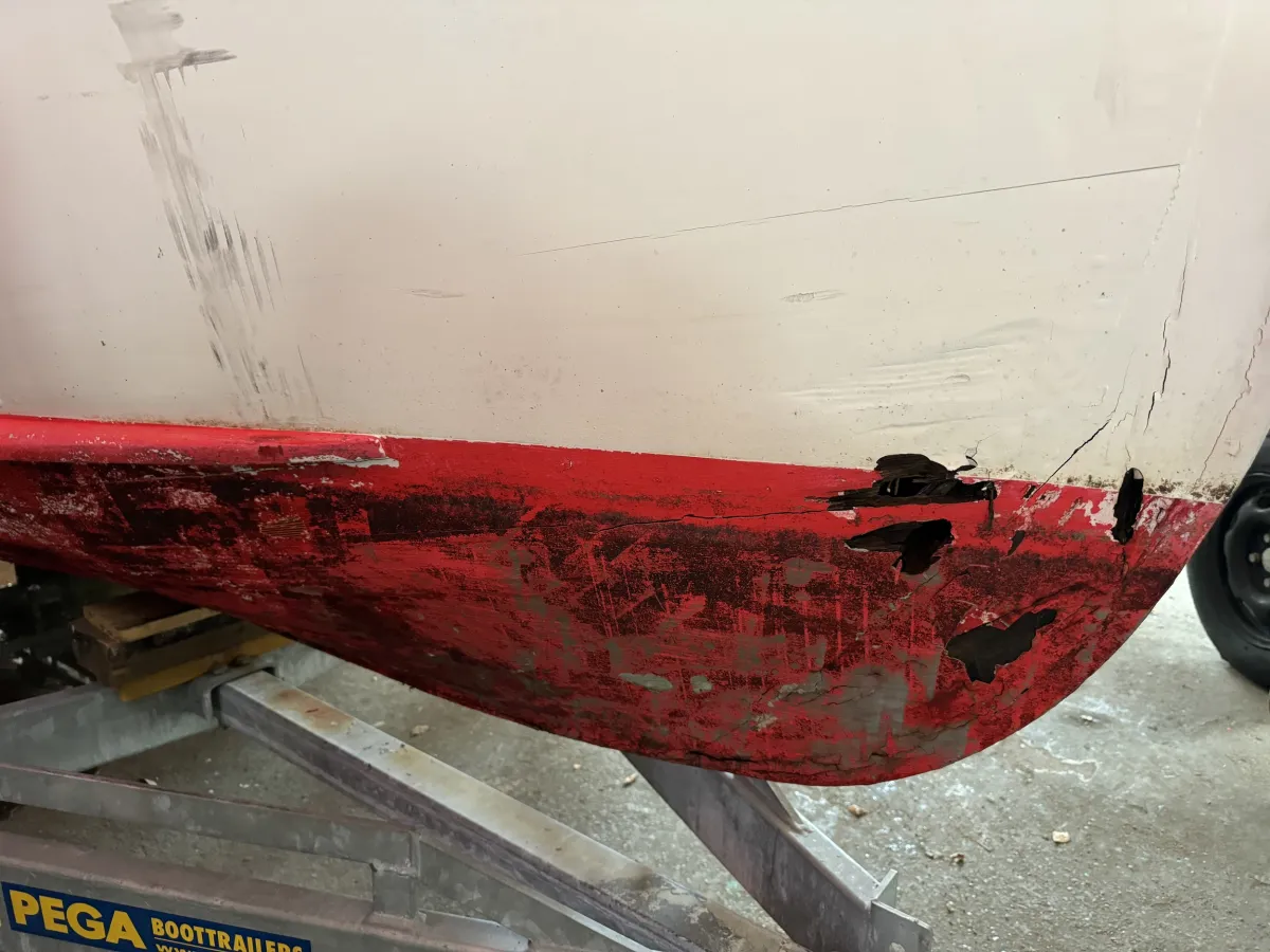 Hout Motorboot Sneepa Plump