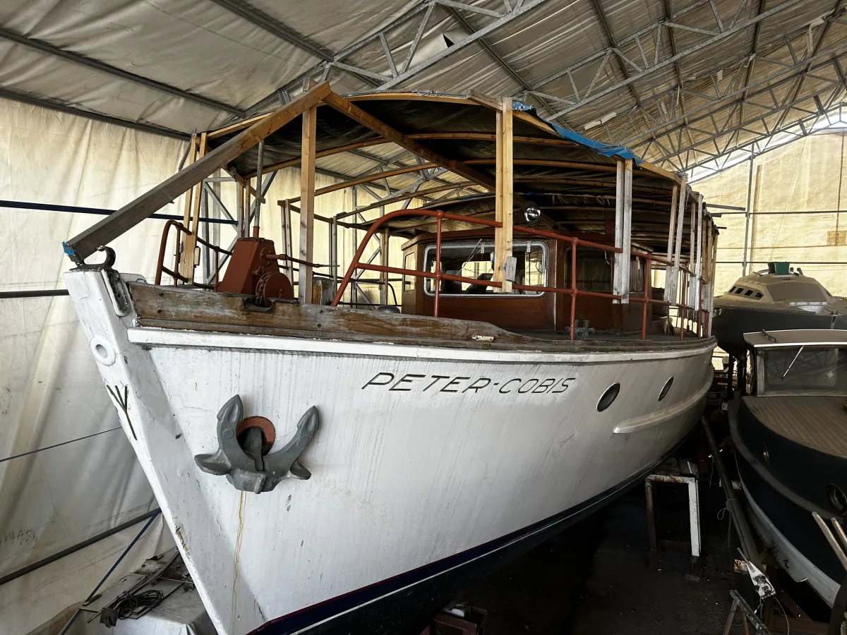 Hout Woonboot De Vlijt Bakdeksalonkruiser