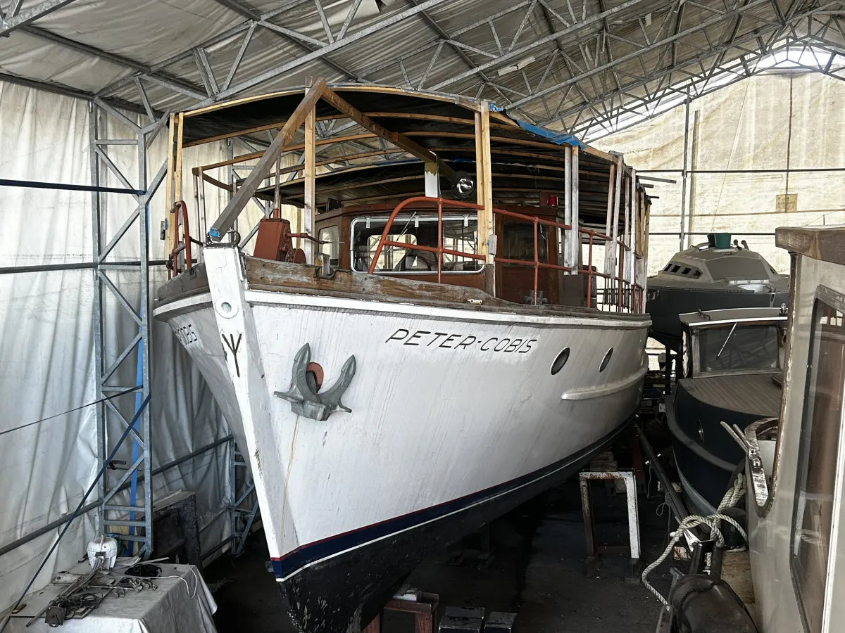 Hout Woonboot De Vlijt Bakdeksalonkruiser