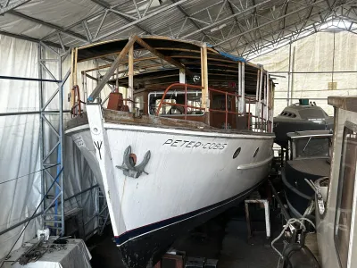 Hout Woonboot De Vlijt Bakdeksalonkruiser Foto 2