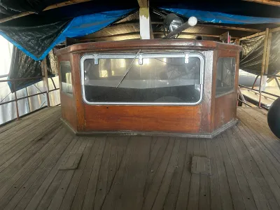 Hout Woonboot De Vlijt Bakdeksalonkruiser Foto 11