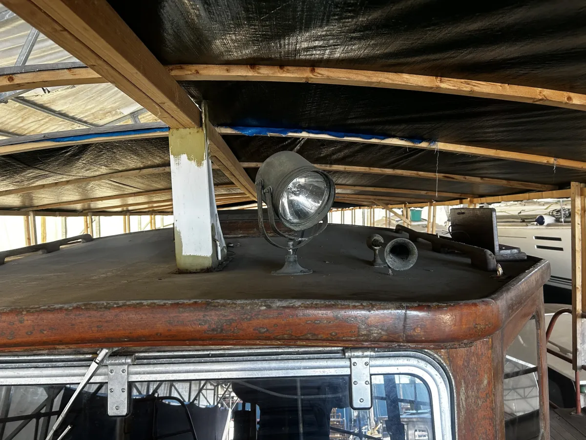 Hout Woonboot De Vlijt Bakdeksalonkruiser