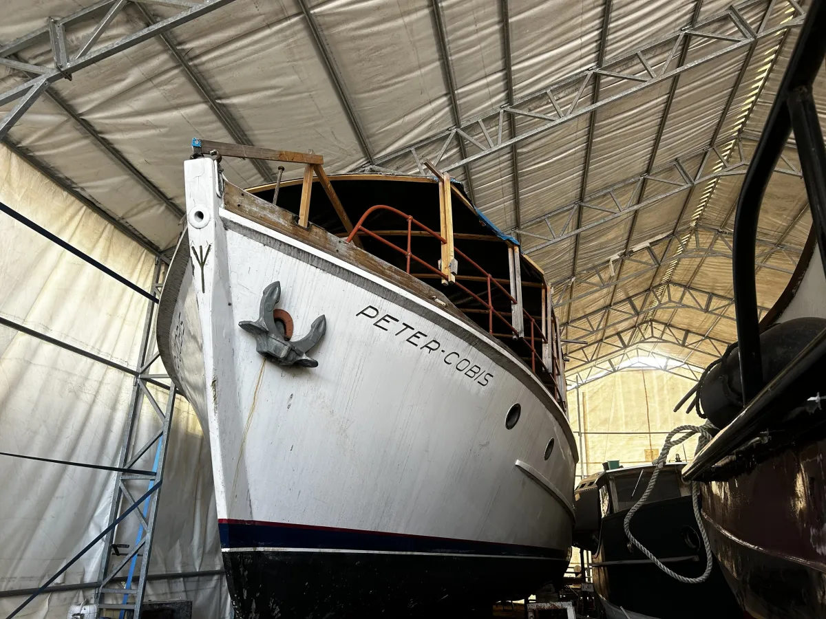 Hout Woonboot De Vlijt Bakdeksalonkruiser