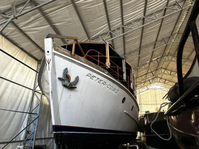 Hout Woonboot De Vlijt Bakdeksalonkruiser Foto 45