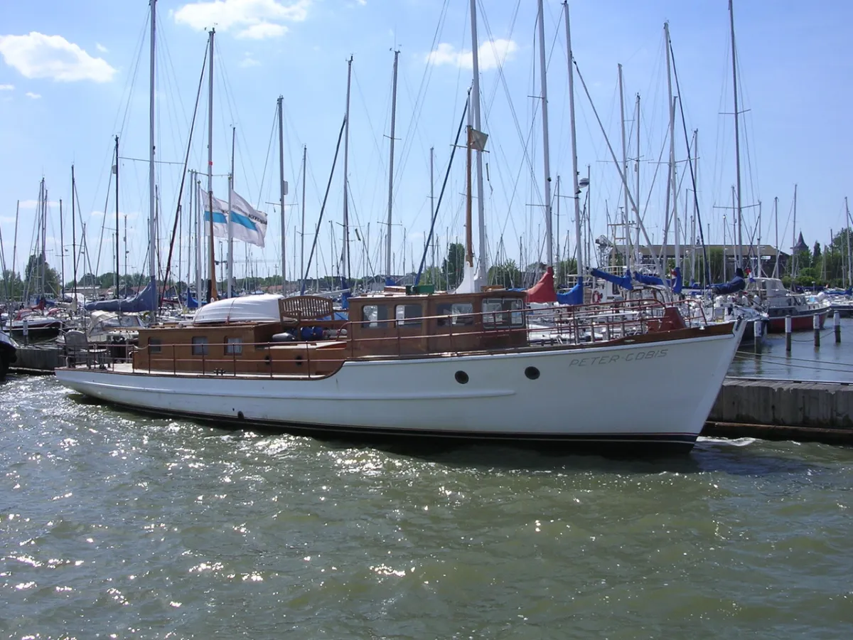 Hout Woonboot De Vlijt Bakdeksalonkruiser