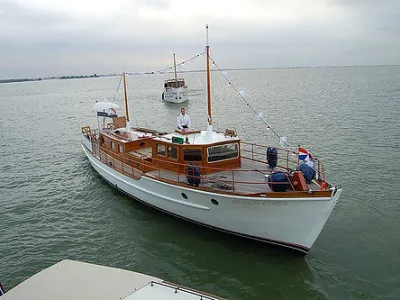 Hout Woonboot De Vlijt Bakdeksalonkruiser Foto 49
