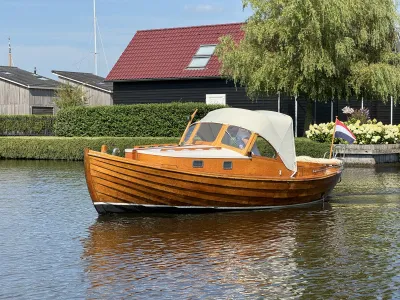 Hout Motorboot Sneepa Julie Foto 2