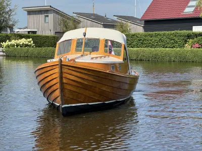 Hout Motorboot Sneepa Julie Foto 3