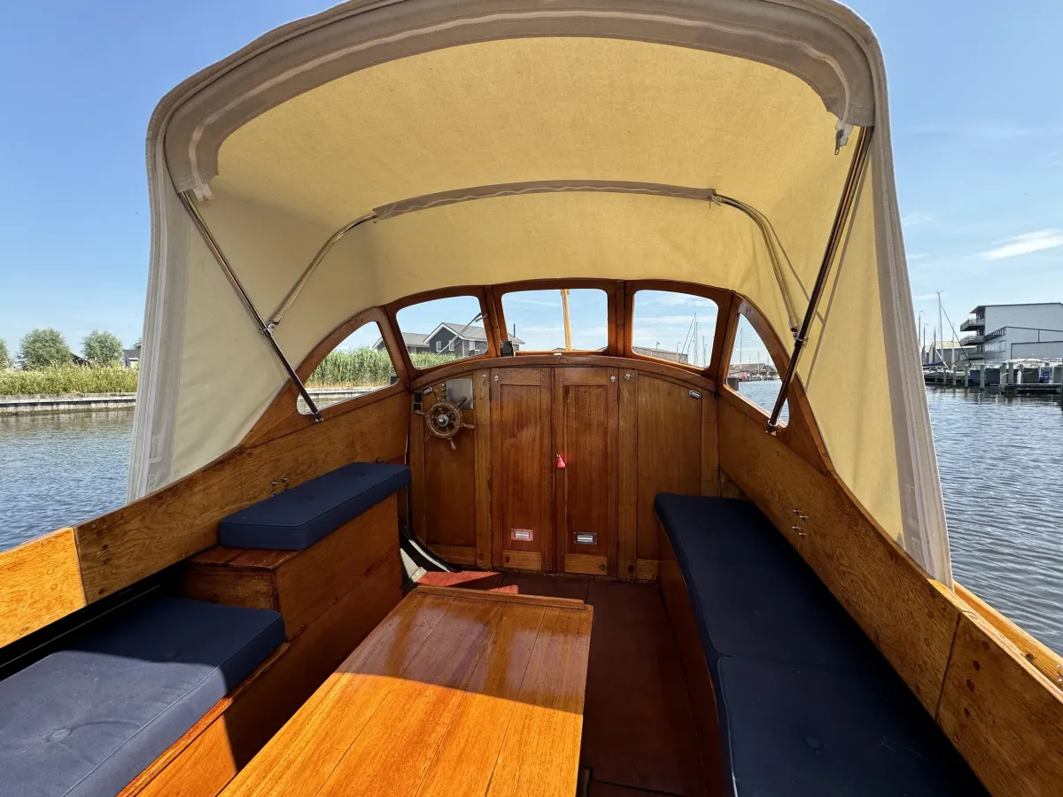 Hout Motorboot Sneepa Julie