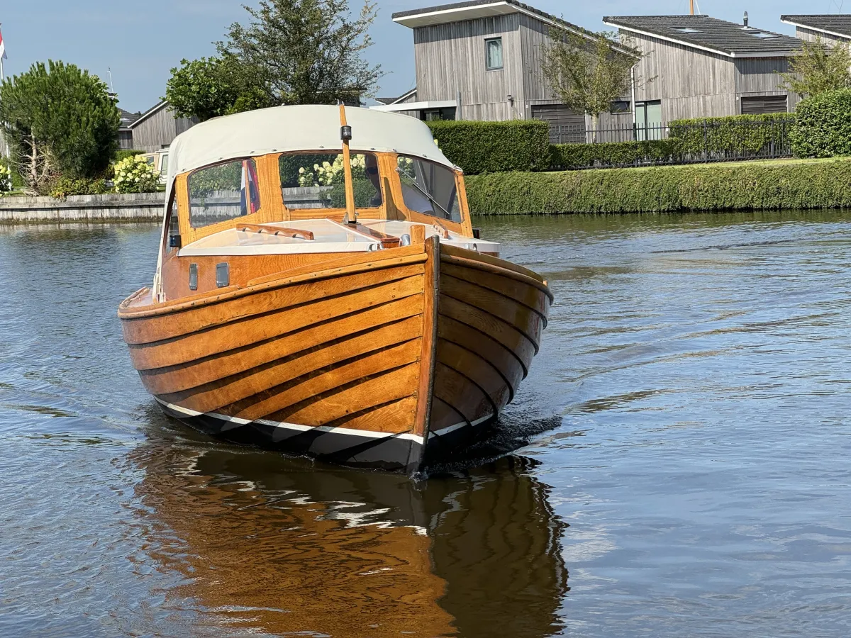 Hout Motorboot Sneepa Julie