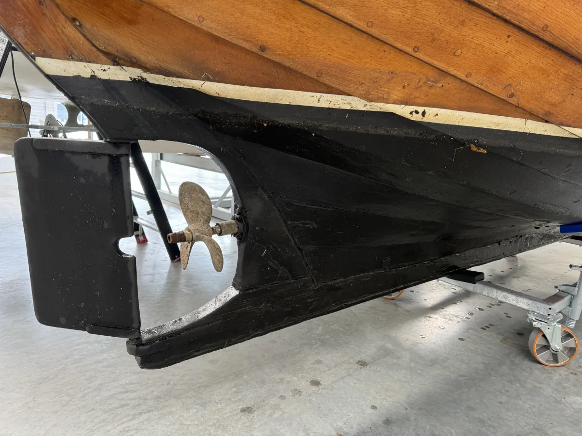 Hout Motorboot Sneepa Julie