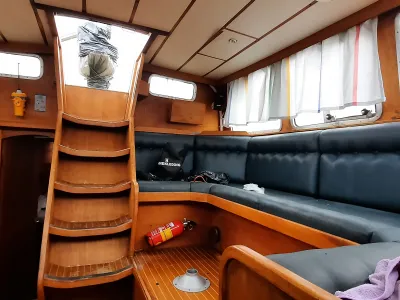 Polyester Segelboot Nauticat 40 Foto 17