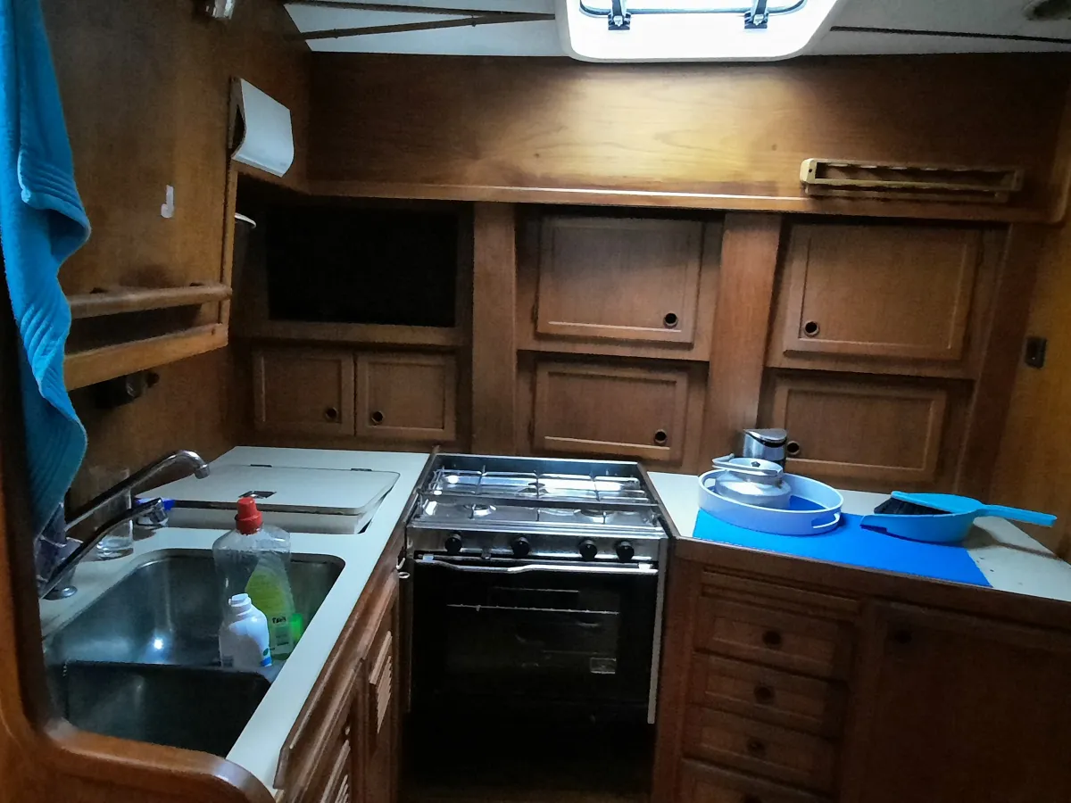 Polyester Segelboot Nauticat 40