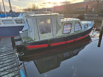 Staal Motorboot Schouw 685 Foto 1