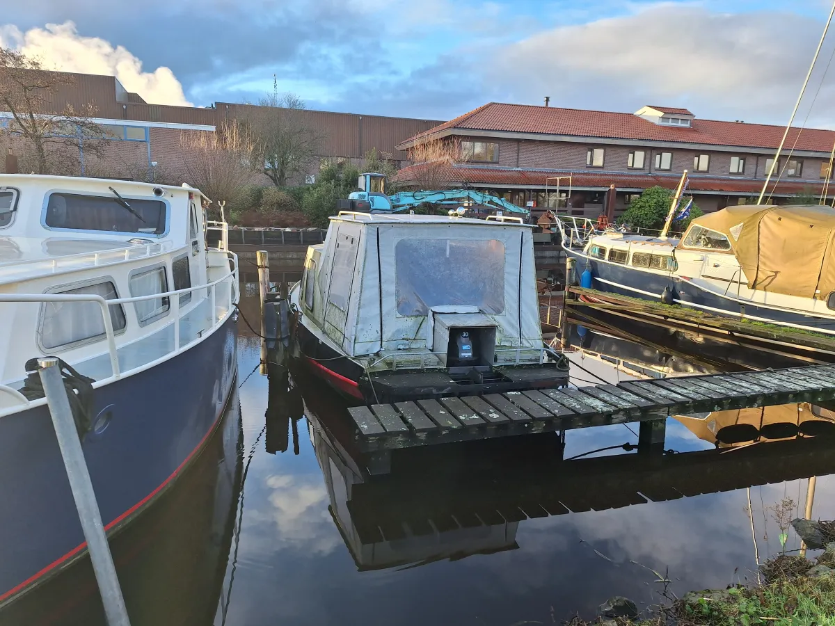 Staal Motorboot Schouw 685