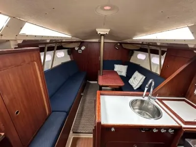 Polyester Segelboot Dehler Optima 92 Foto 3