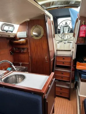 Polyester Segelboot Dehler Optima 92 Foto 2