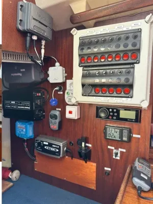 Polyester Segelboot Dehler Optima 92 Foto 7