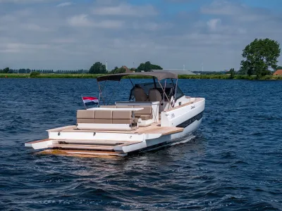 Polyester Speedboot Fiart Seawalker 35 Foto 11