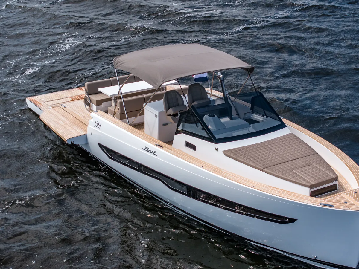 Polyester Speedboot Fiart Seawalker 35