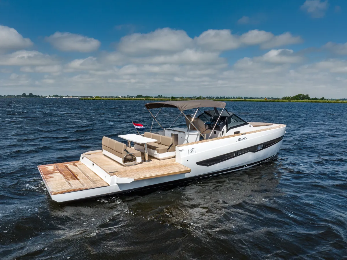 Polyester Speedboot Fiart Seawalker 35