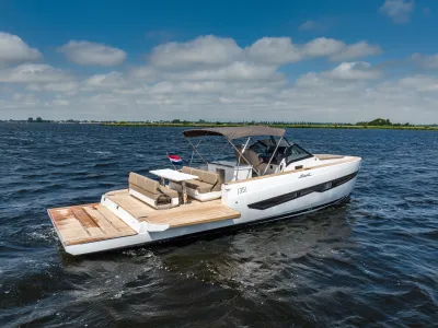 Polyester Speedboot Fiart Seawalker 35 Foto 14