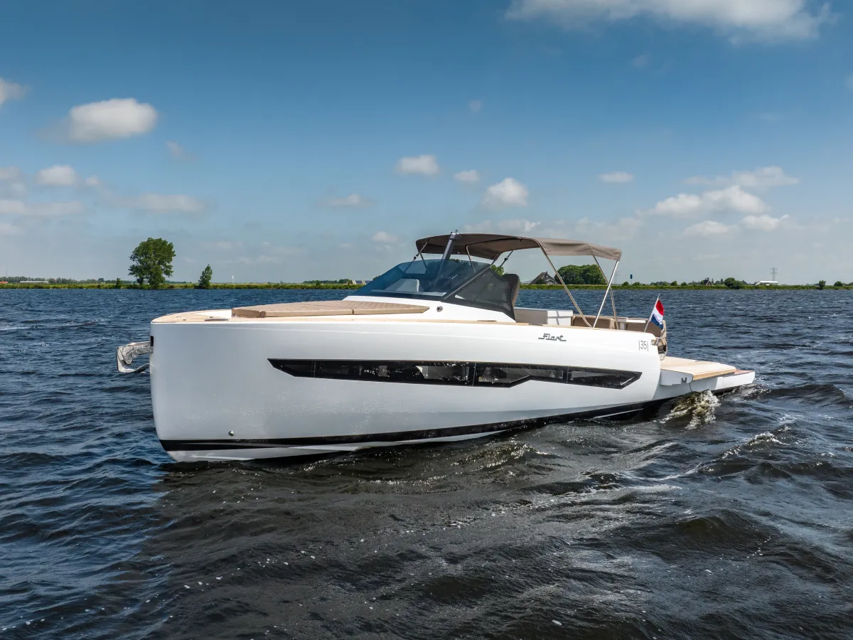 Polyester Speedboot Fiart Seawalker 35