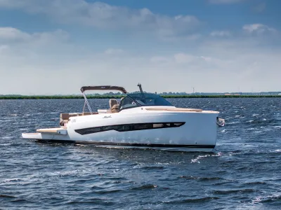 Polyester Speedboot Fiart Seawalker 35 Foto 17