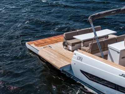 Polyester Speedboot Fiart Seawalker 35 Foto 22