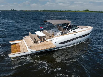 Polyester Speedboot Fiart Seawalker 35 Foto 23