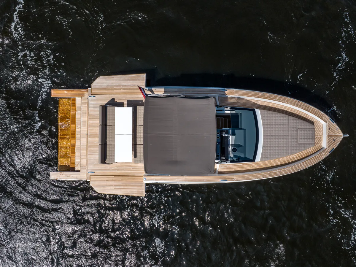 Polyester Speedboot Fiart Seawalker 35