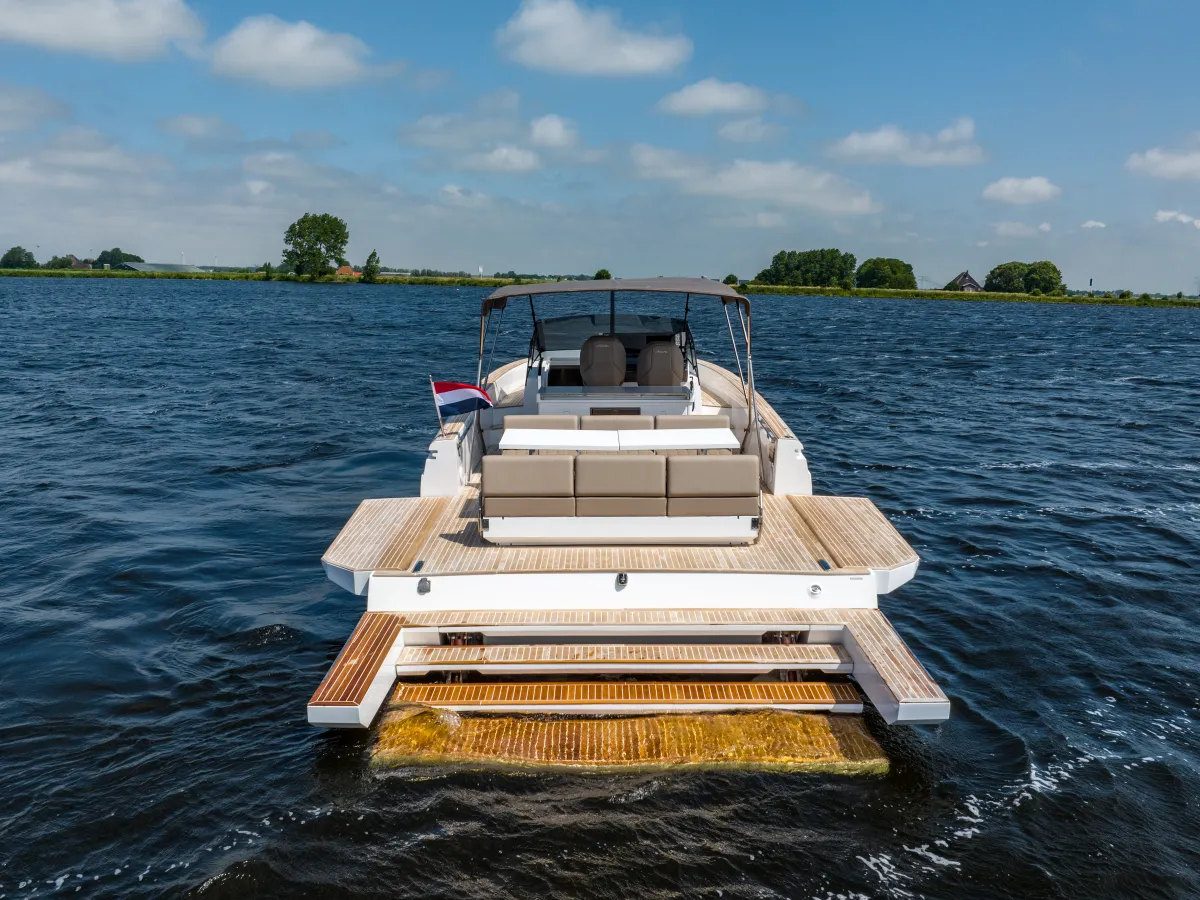 Polyester Speedboot Fiart Seawalker 35