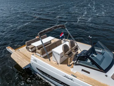 Polyester Speedboot Fiart Seawalker 35 Foto 26