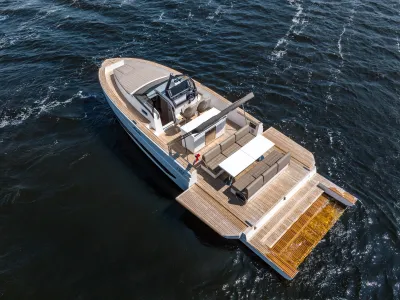 Polyester Speedboot Fiart Seawalker 35 Foto 31