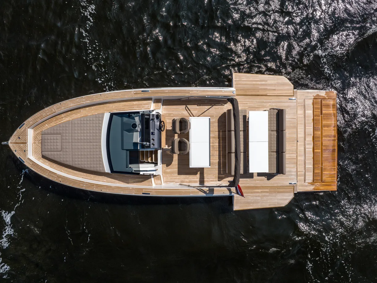 Polyester Speedboot Fiart Seawalker 35