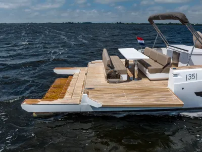 Polyester Speedboot Fiart Seawalker 35 Foto 34