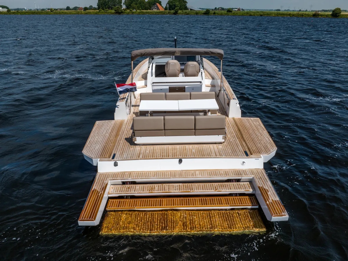 Polyester Speedboot Fiart Seawalker 35
