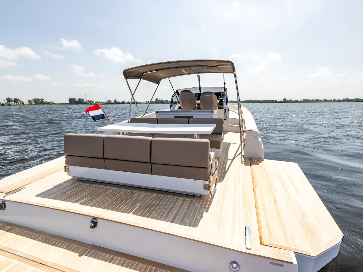 Polyester Speedboot Fiart Seawalker 35
