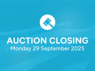 September 29, 2025 - Register for viewing day September 27, 2025