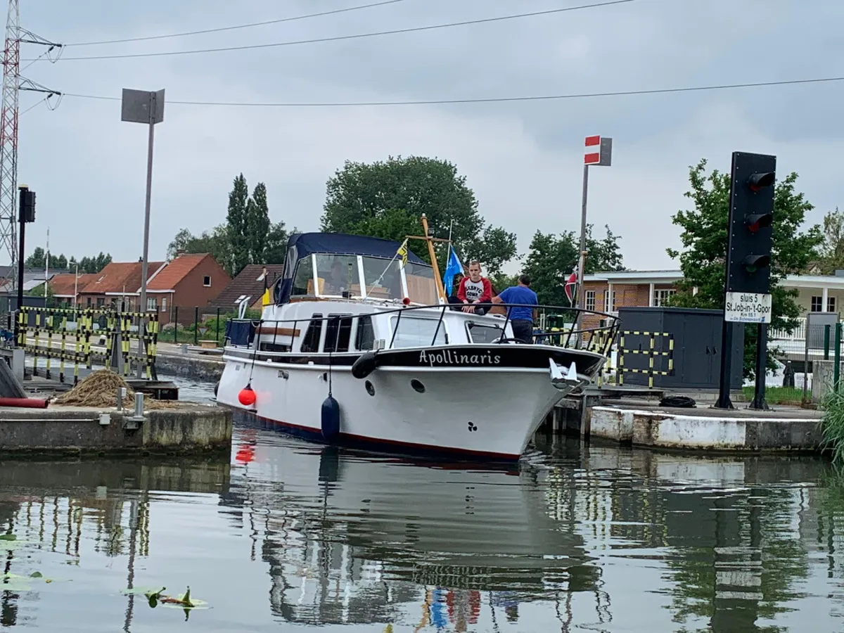 Stahl Motorboot Kompier 1200