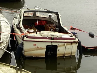 Polyester Budgetboat Cabin boat 550 Photo 1
