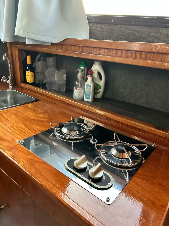 Steel Motorboat Bege Fly 900