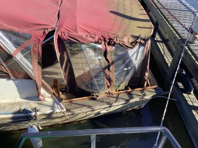 Polyester Budgetboat Cabin boat 700 Photo 8