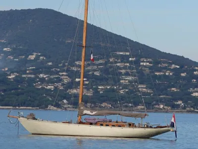 Wood Sailboat Race Bermudian Cutter Photo 0