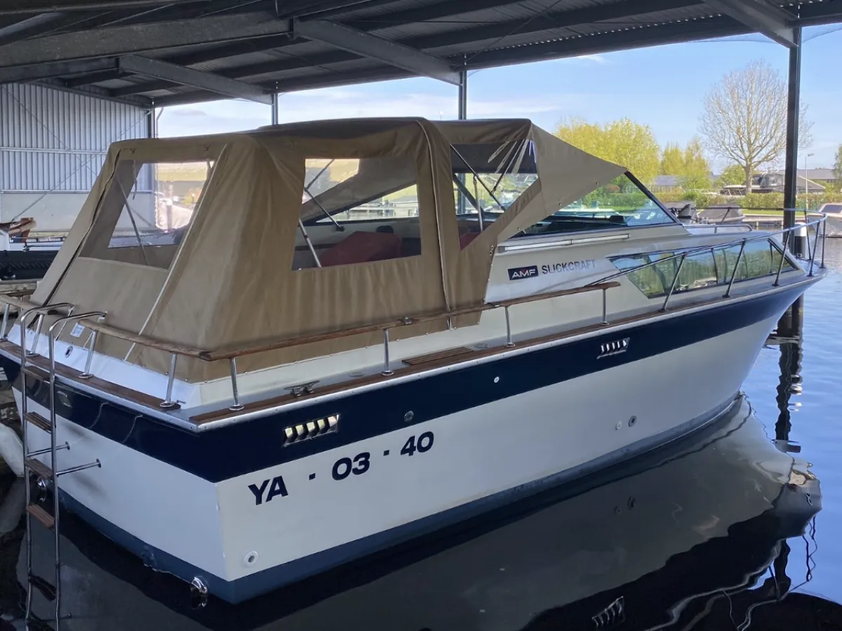 Polyester Motorboat Slickcraft Speedcruiser