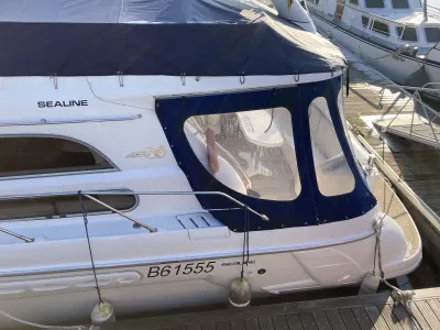Polyester Motorboat Sealine 420 Statesman Photo 7