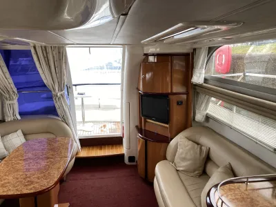 Polyester Motorboat Sealine 420 Statesman Photo 22