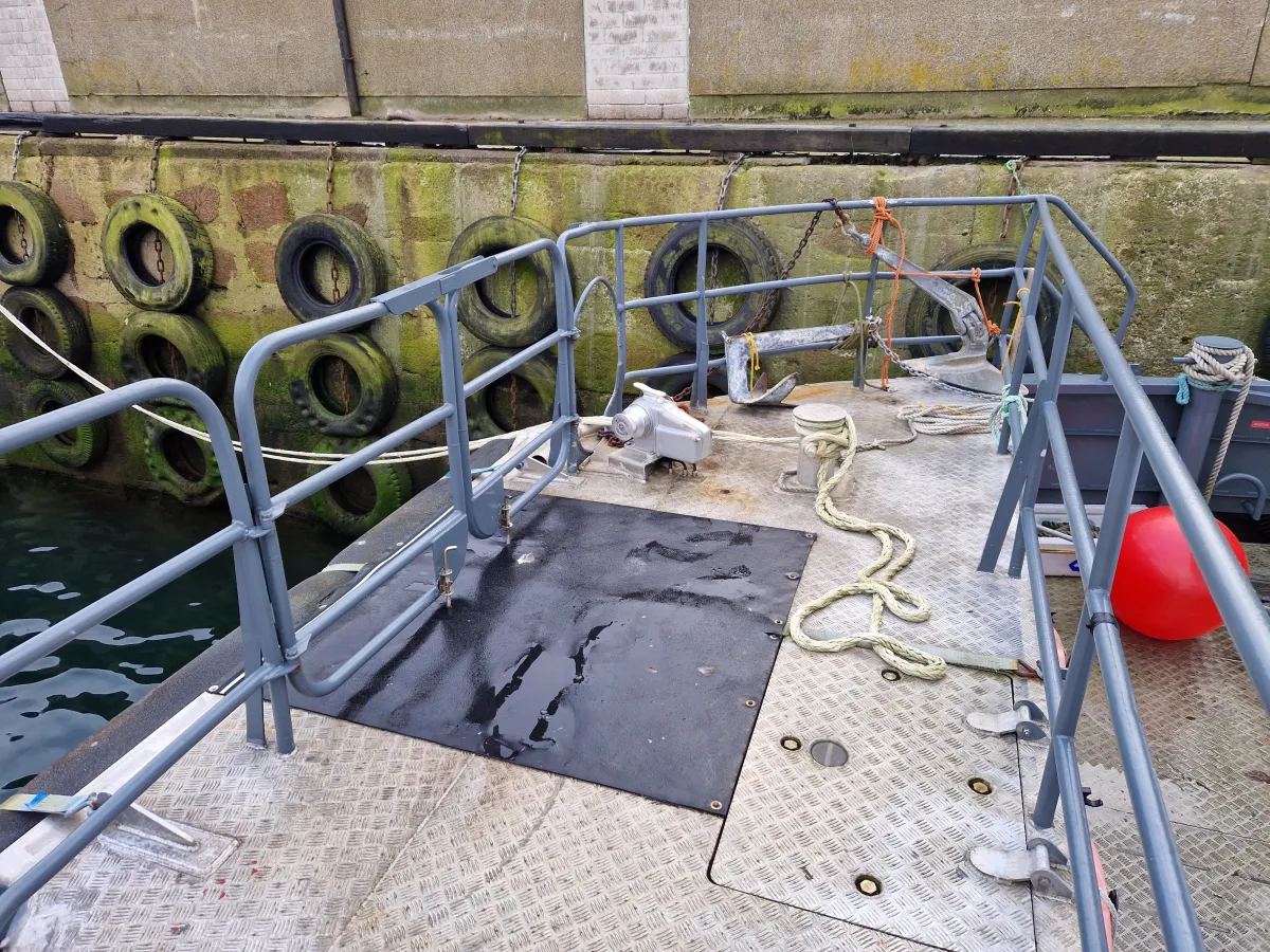 Aluminium Arbeitsboot Crew Tender Catamaran